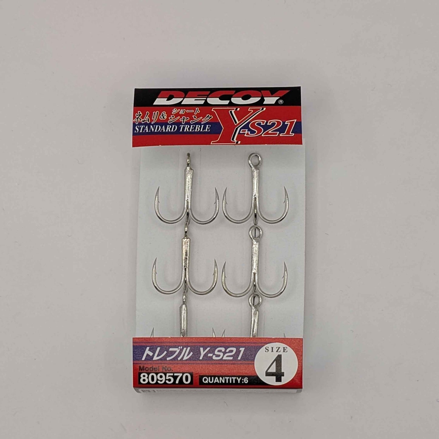 Decoy Treble Y-S21, 6-pack