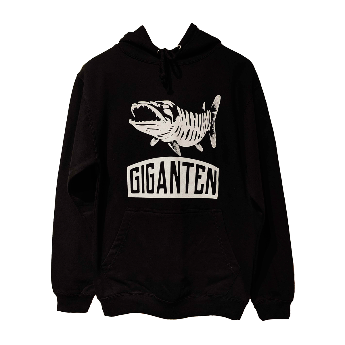 Sportfiskegiganten Hoodie Logo (Black & White)