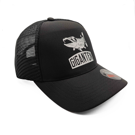 Sportfiskegiganten Seamless Snapback Trucker Logo Black