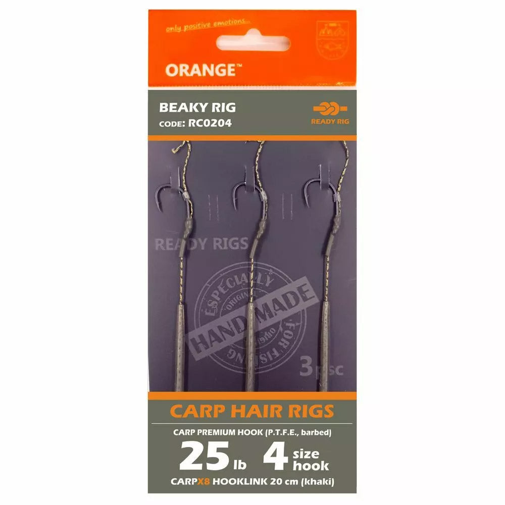 Life Orange Beaky Rig 3-pack