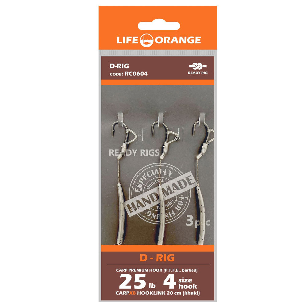 Life Orange D-Rig, 3-pack