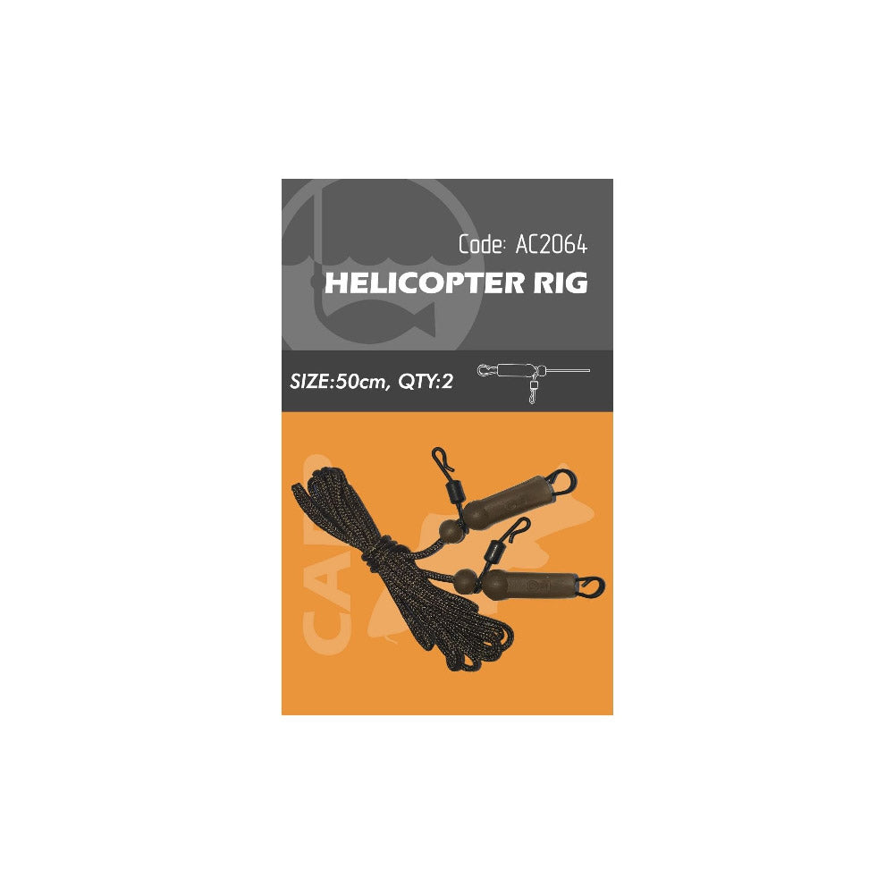 Life Orange Helicopter Rig 2-pack