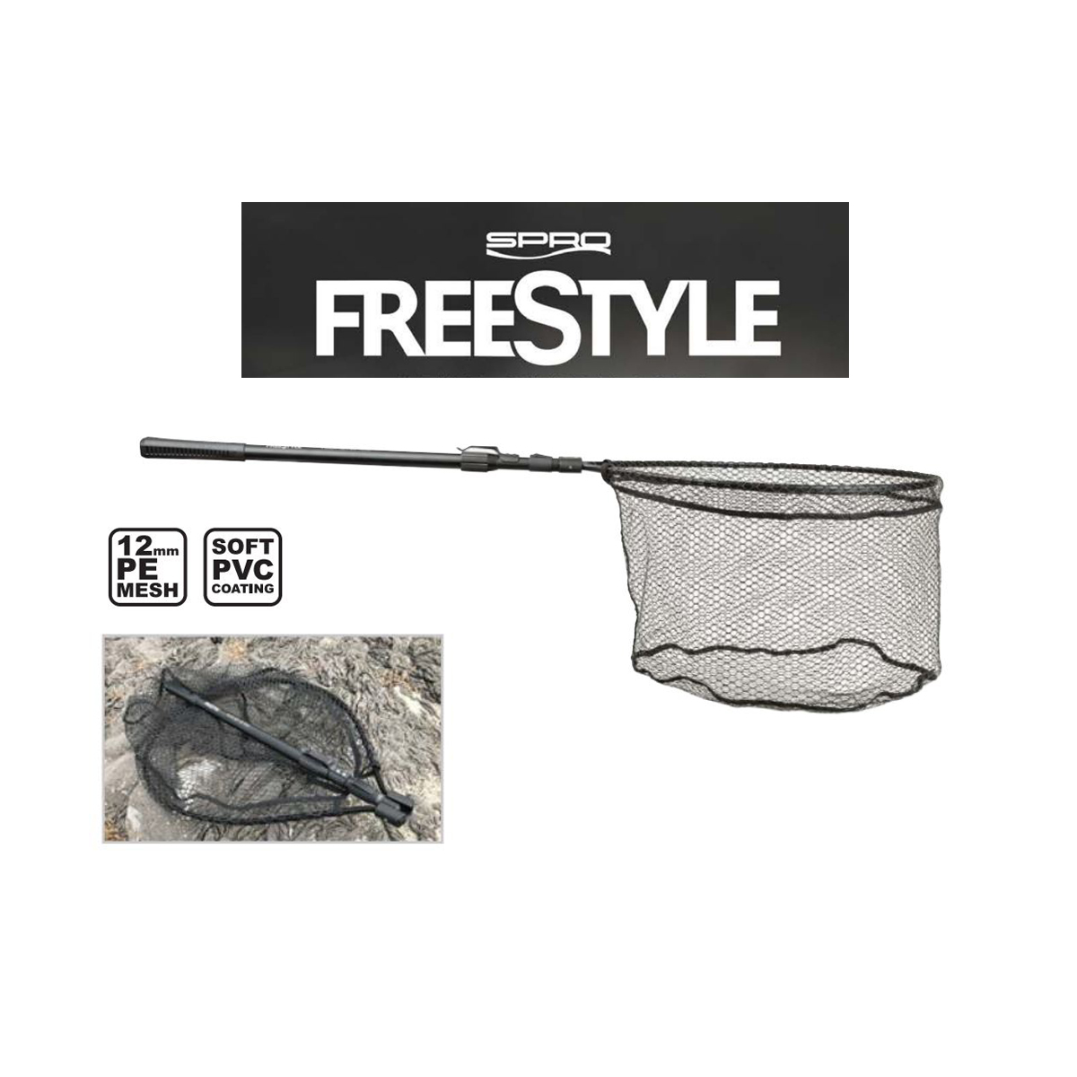 Spro FreeStyle Flick Net 50 Tele