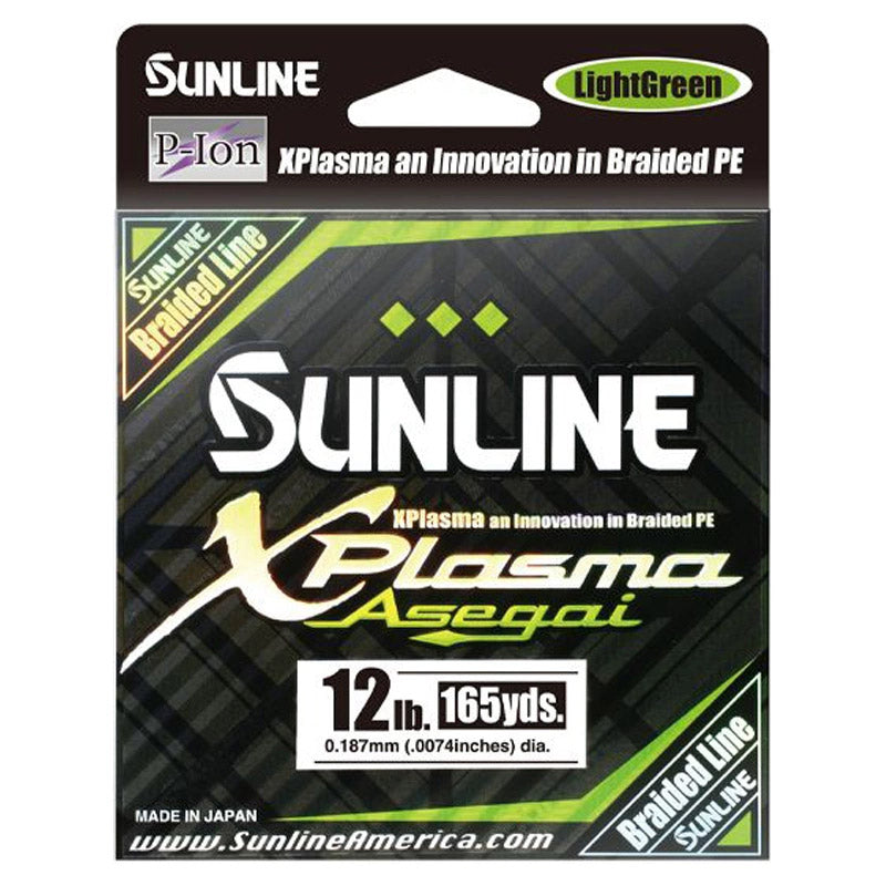 Sunline XPlasma Asegai 150m Light Green Flätlina