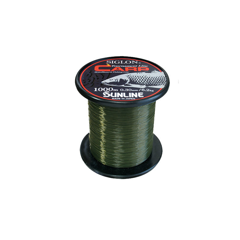 Sunline Siglon Carp 1000 meter, Matte Green