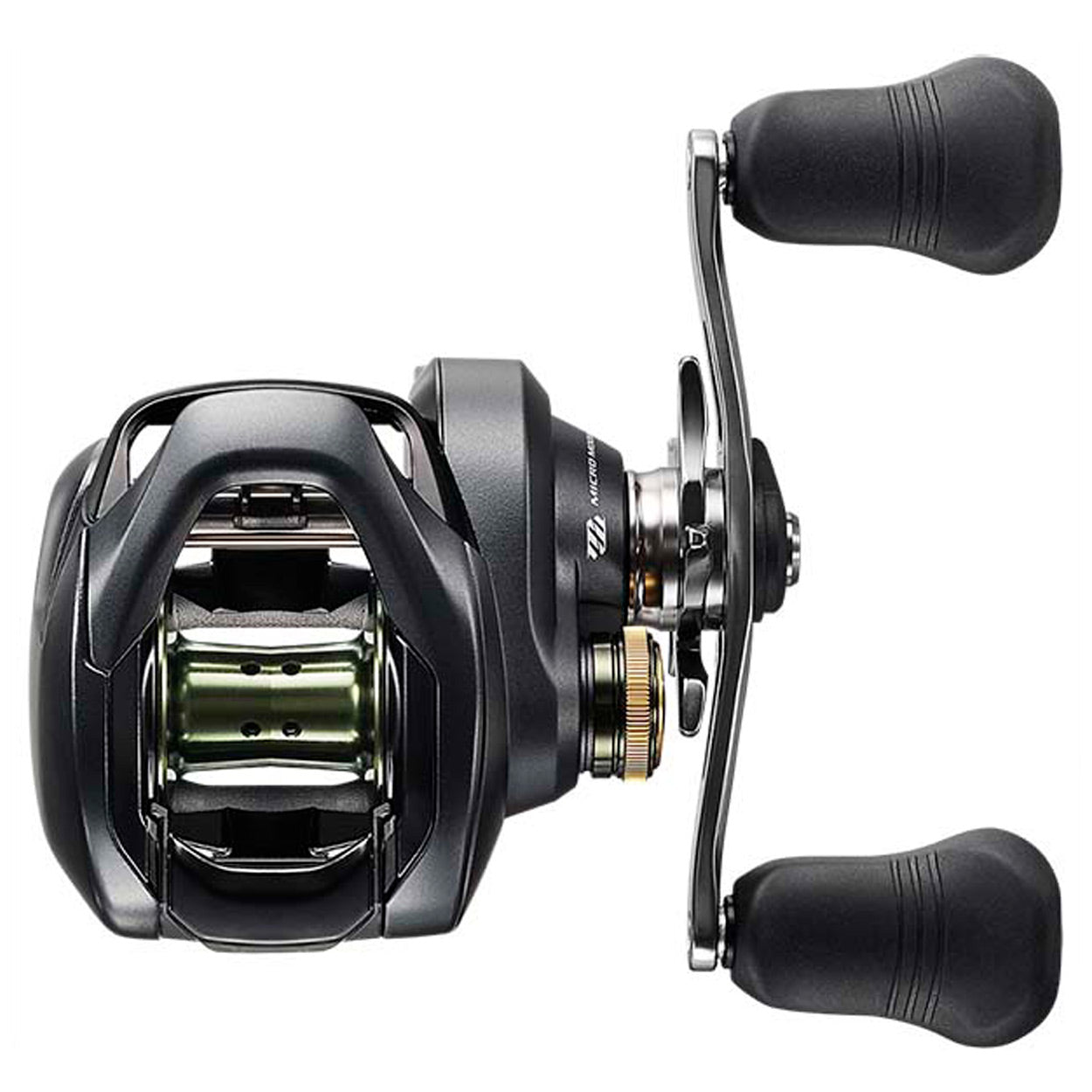 Shimano Curado MGL K 71 HG (vänster), Multi