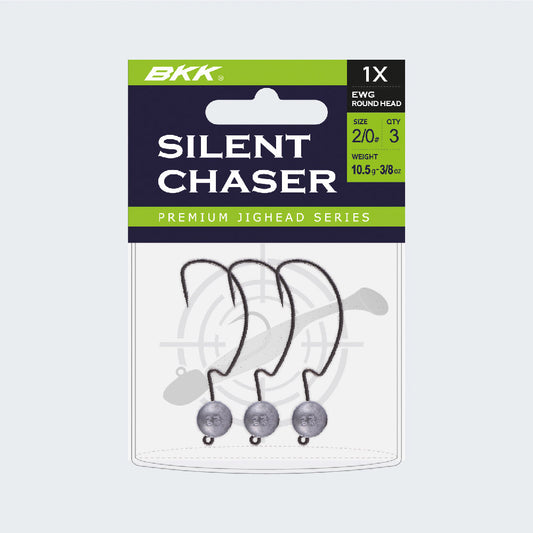 BKK Silent Chaser 1X EWG Round Head Jiggskalle