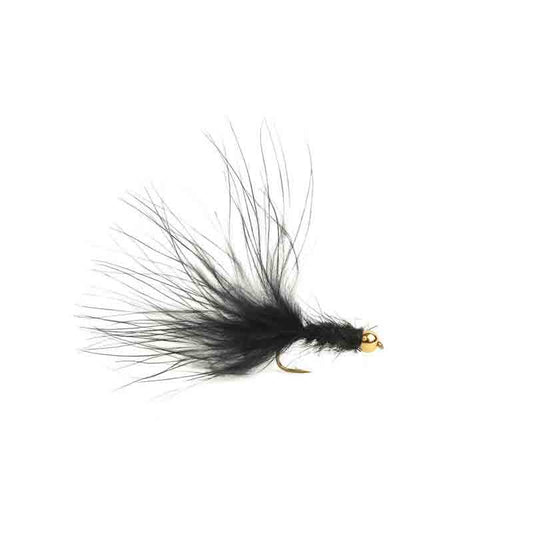 Marabou Streamer Black Gold #8