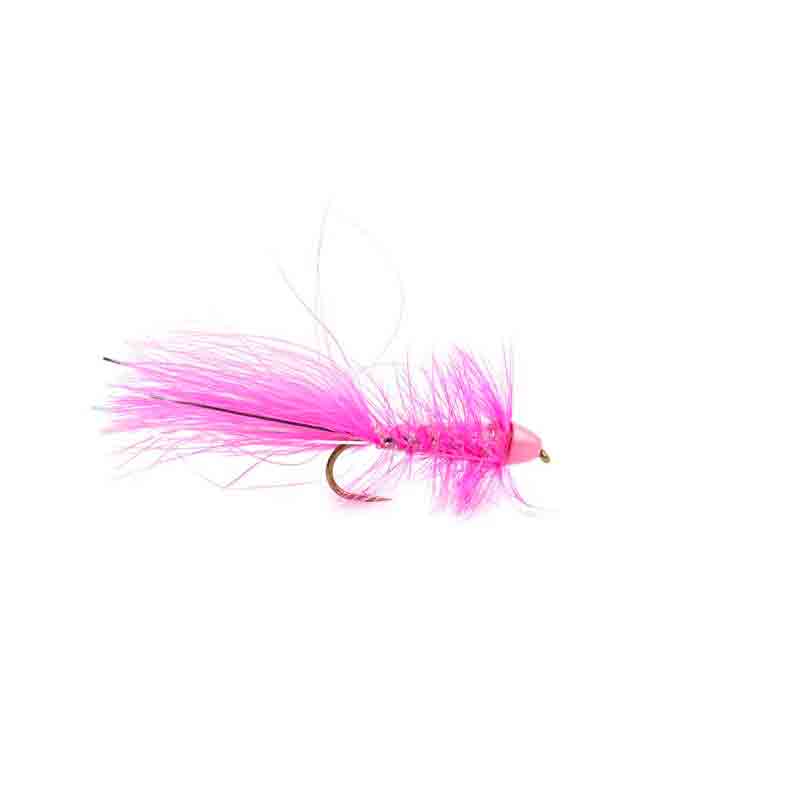 Wolly Bagger Pink Cone Head Streamer #8